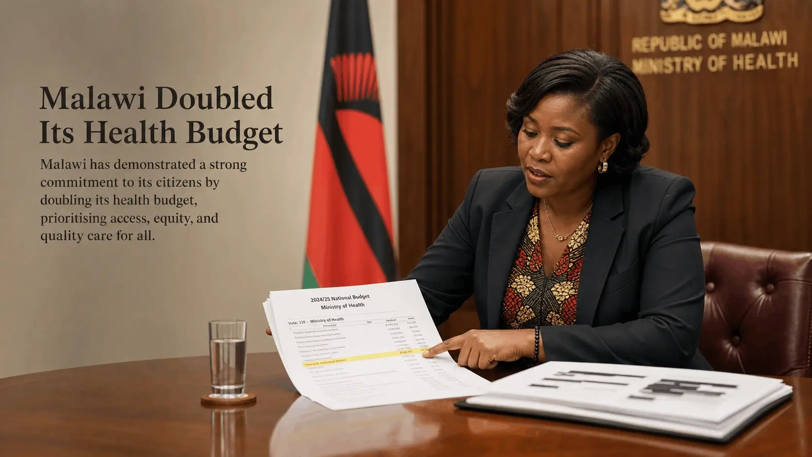 GE/001 — Malawi Doubled Its Health Budget